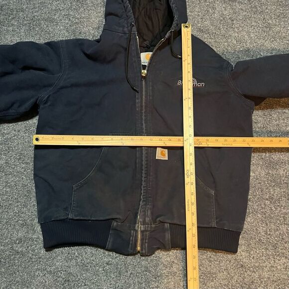 Carhartt Workwear Quilted Lined Navy  Jacket - Picture 4 of 4